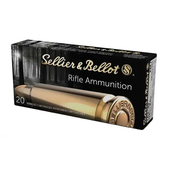 Sellier & Bellot 7.62X39MM 124GR Fmj 20-RD