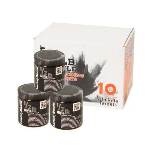 Sonic Boom 1/2 Lb Exploding Targets - 10 Pack