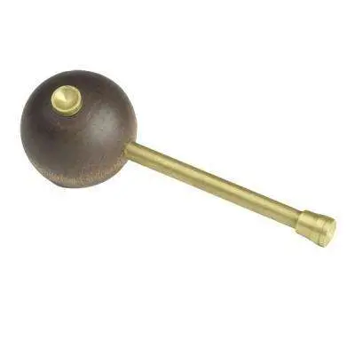 Traditions Round Handle Ball Starter Wood/brass