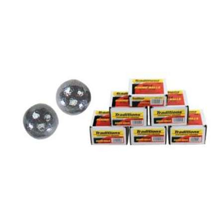 Traditions 50 Caliber 177 Grain Lead Round Ball 100 Pack