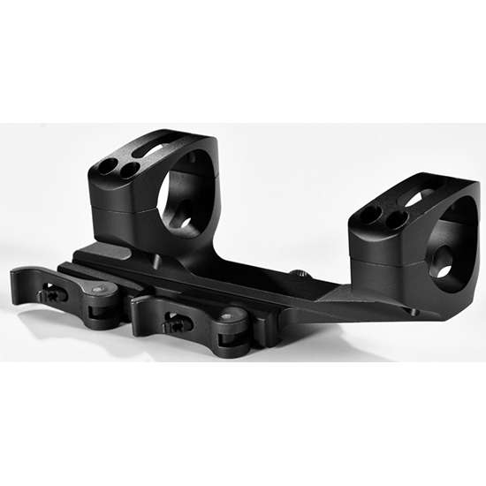 Warne Msr Quick Detach Skeletonized 30MM Scope Mount Black
