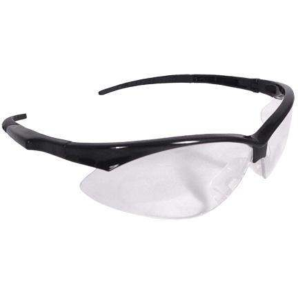 Radians Outback Shooting Glasses Black Frame Clear Lens