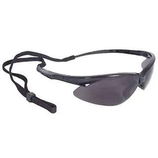 Radians Outback Shooting Glasses Black Frame Smoke Lens