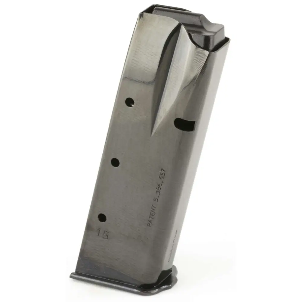 Mec-gar Browning Hi-power 9MM 15RD Blued Magazine