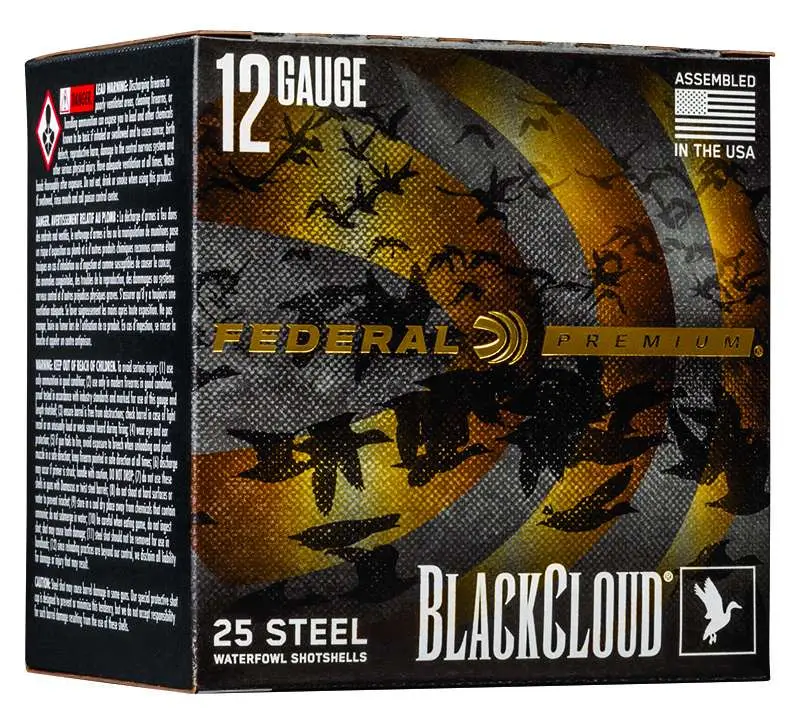 Federal Black Cloud Fs 12GA 3-1/2 1-1/2 Oz Bb Shot 25RD
