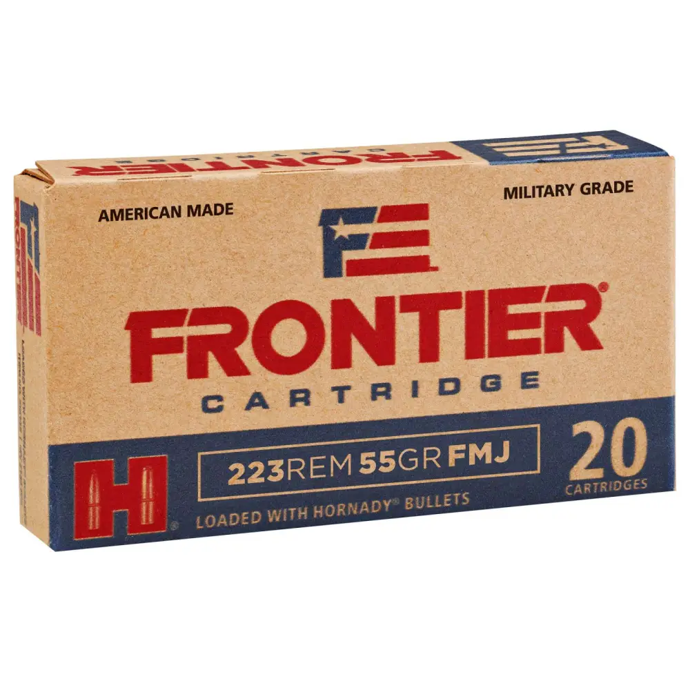 Hornady Frontier 223 Rem 55GR Fmj 20RD
