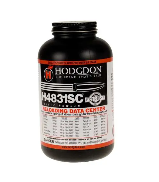 Hodgdon H4831SC Rifle Powder 1LB Can - 10 Per Case
