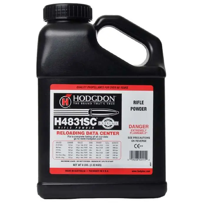 Hodgdon H4831 Short Cut Rifle Powder 8LB