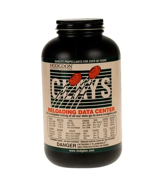 Hodgdon Clays Powder 14 Oz Can