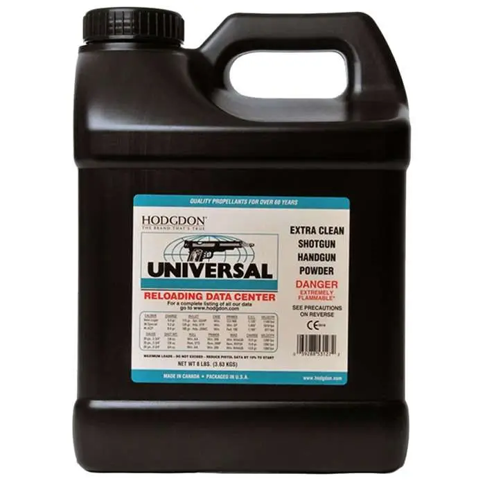Hodgdon Universal Clays 8LB Can 2CAN/CS