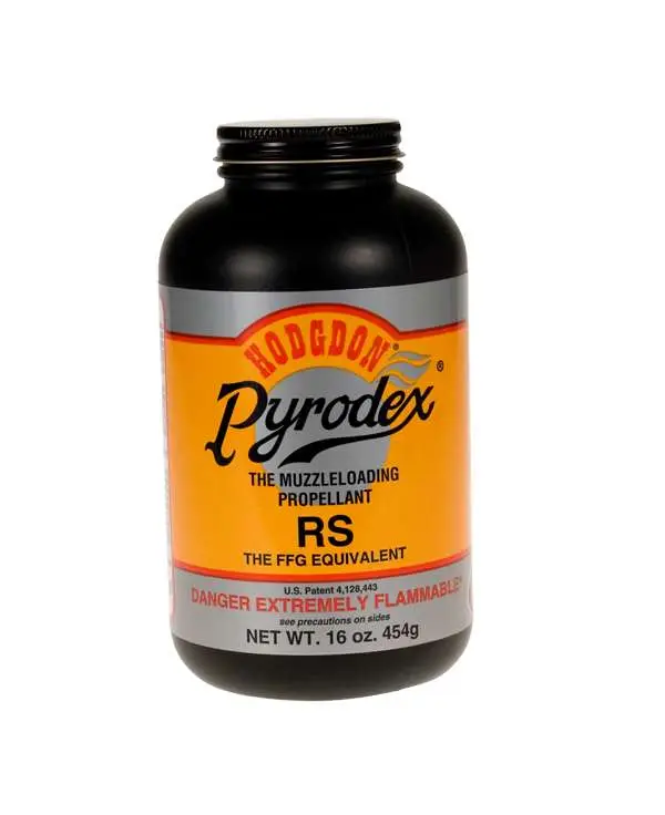 Hodgdon Pyrodex Rs Powder 1 Lb Can 10 Per Case