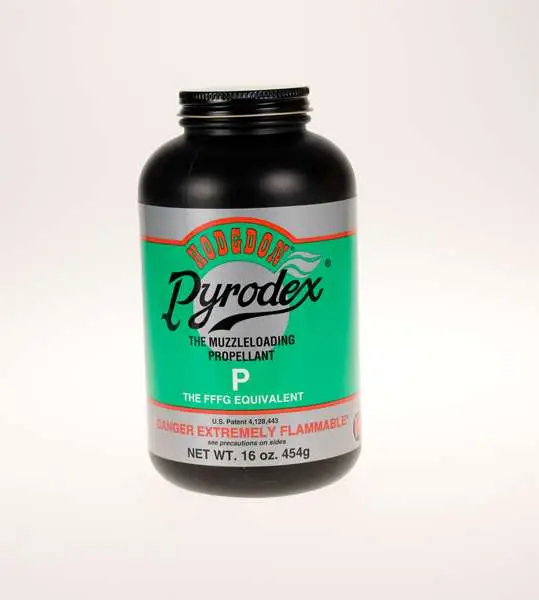 Hodgdon Pyrodex P Powder 1LB for Muzzleloading