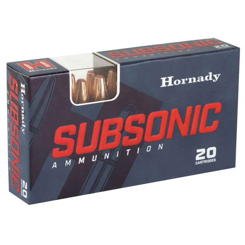 Hornady Subsonic 300 Blackout 190GR Sub-x 20RD Box