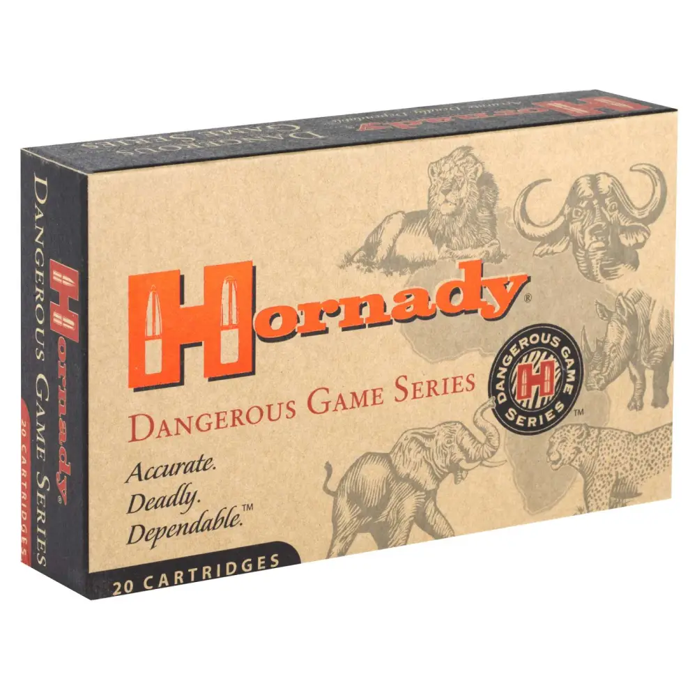 Hornady Dangerous Game 375 Ruger 300GR Dgx Bonded 20 Rounds