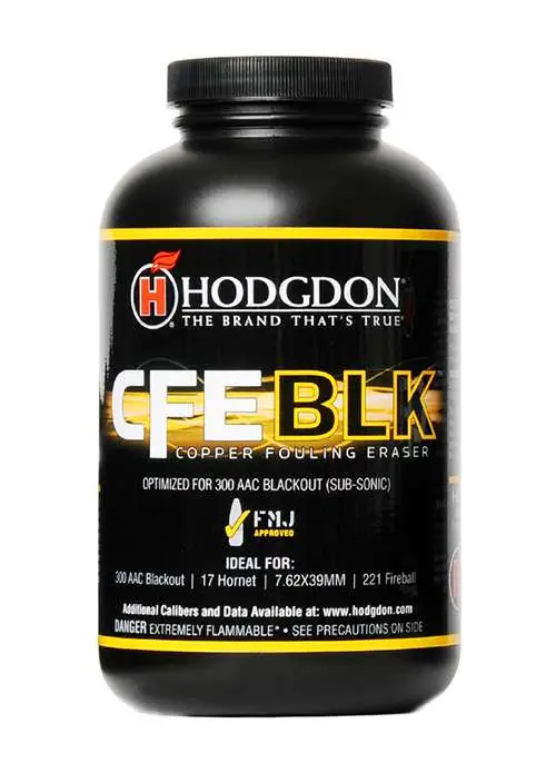 Hodgdon Cfe Blk Rifle Powder 1LB