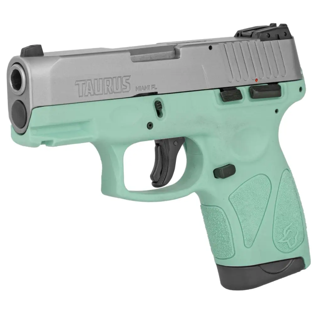 Taurus G2S 9MM 7+1 Cyan Stainless 3.26 Pistol - Image 2