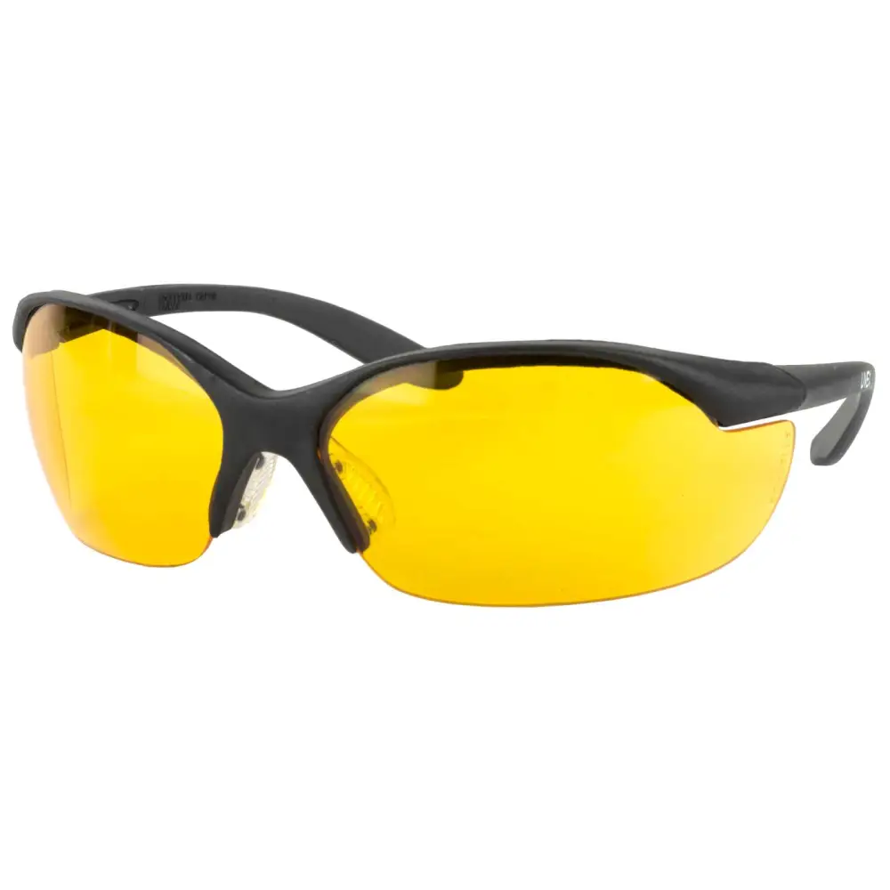 Howard Leight Vapor Ii Safety Glasses Black Frame/orange Lens
