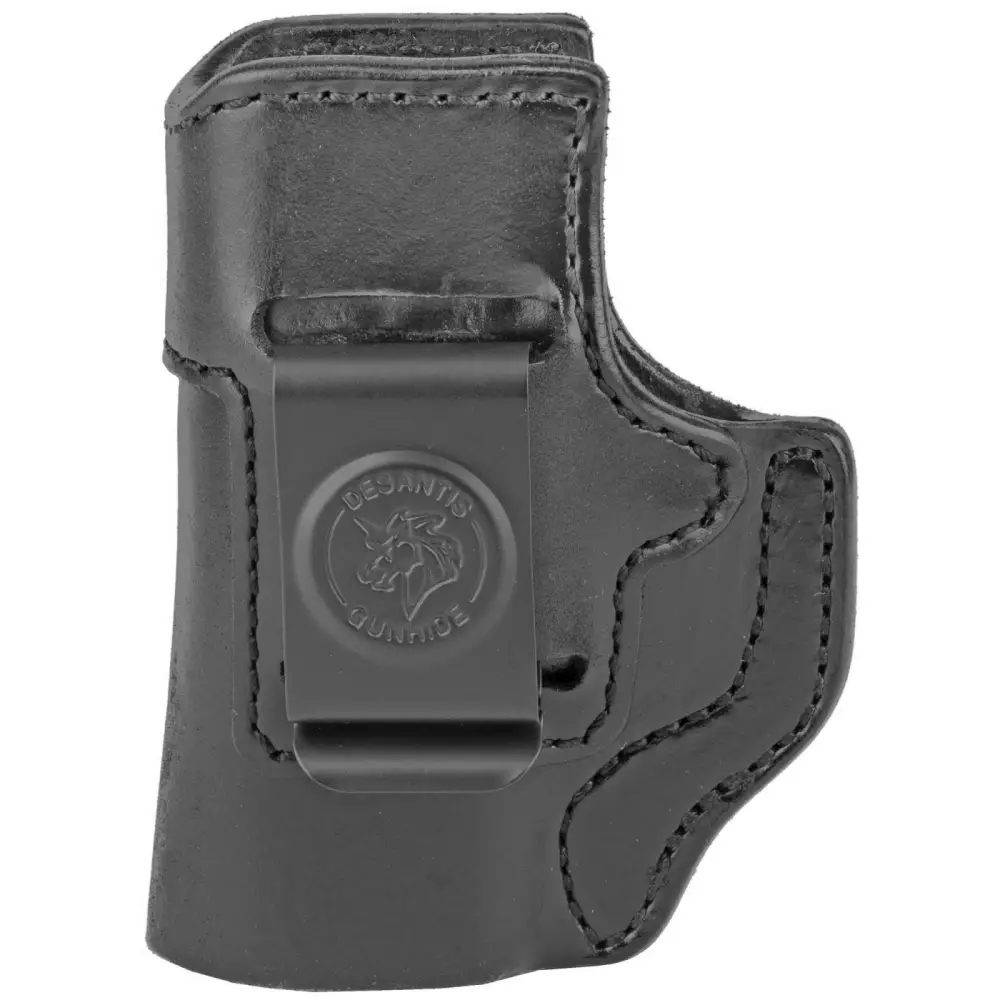 Desantis Inside Heat Holster Lh Iwb Leather for Sig P365 - Black