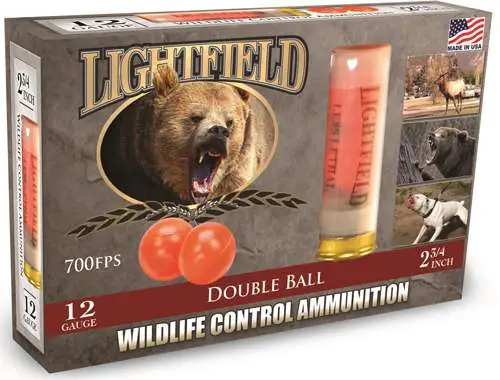 Lightfield 12GA 2.75 Less Lethal Rubber Ball 5RD 10BX Case
