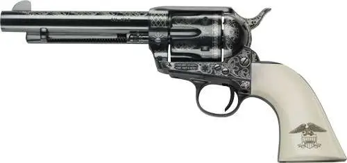 Pietta GW2 Liberty 45 Colt Lc 6 Shot 4.75 Blued Engraved