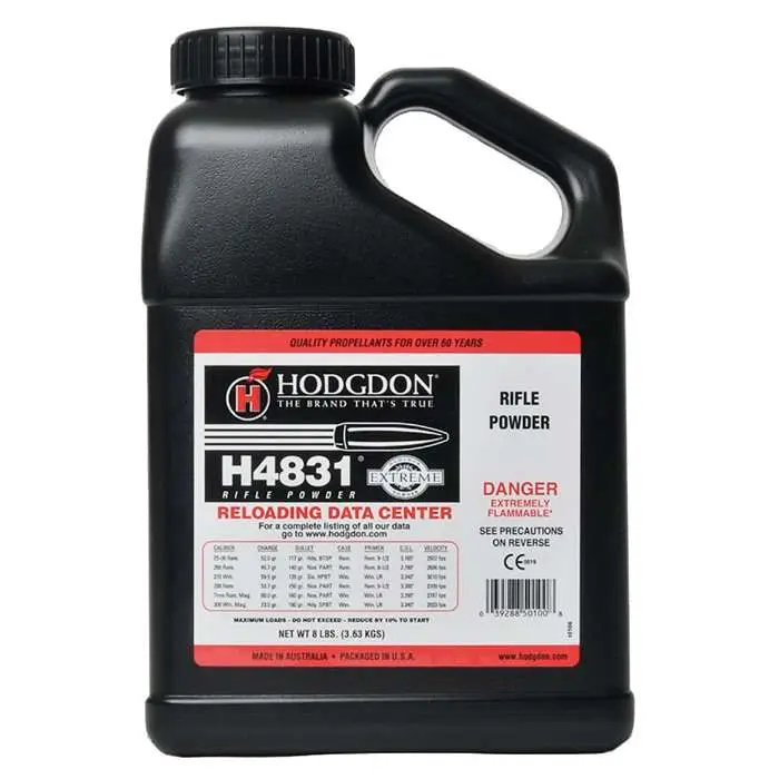 Hodgdon Rifle Powder H4831 8-LB Can