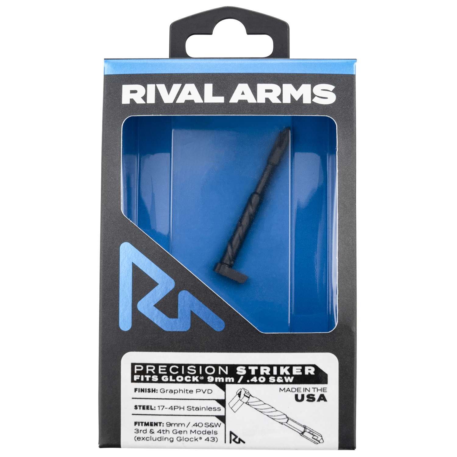 Rival Arms Precision Striker Glock 9MM 40 Gen 3 4 Gray Pvd