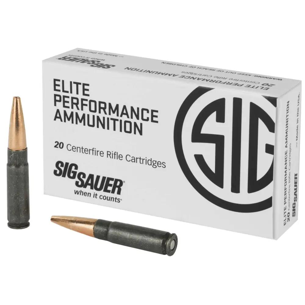 Sig Sauer 300 Blackout 120GR Sbr Solid Copper 20RD Box