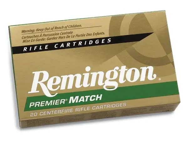 Remington Premier Match .223 Rem 62GR Hp Match 20-ROUND