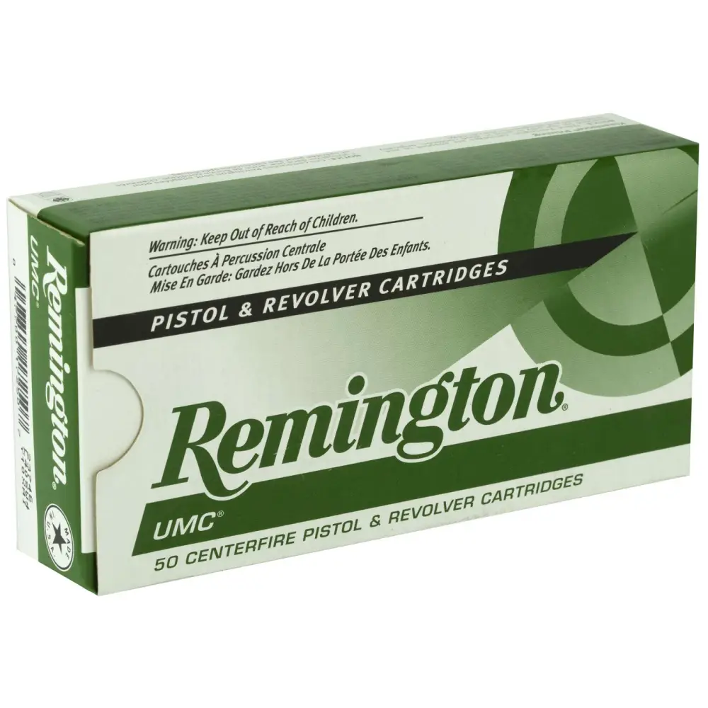 Remington Umc 40 S&w 165 Gr Fmj 50 Rounds