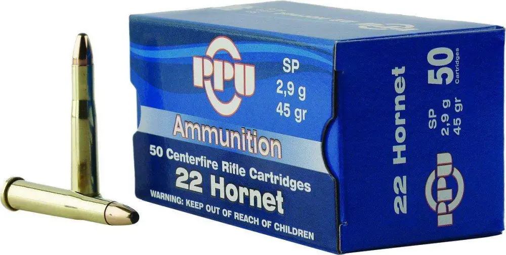 Prvi Partizan 22 Hornet 45GR Soft Point 50RD