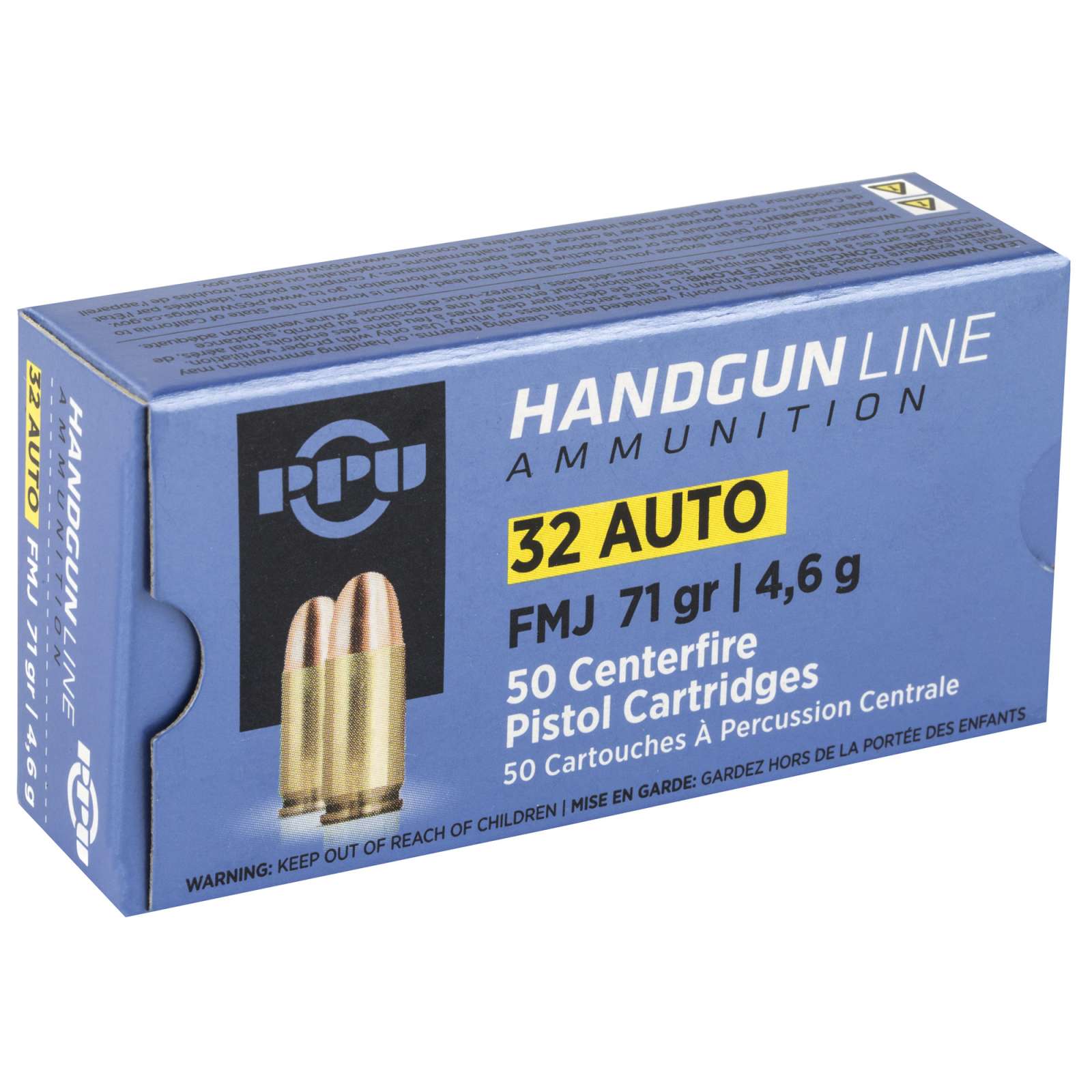 Prvi Partizan 32 Acp 71 Grain Full Metal Jacket 50 Rounds