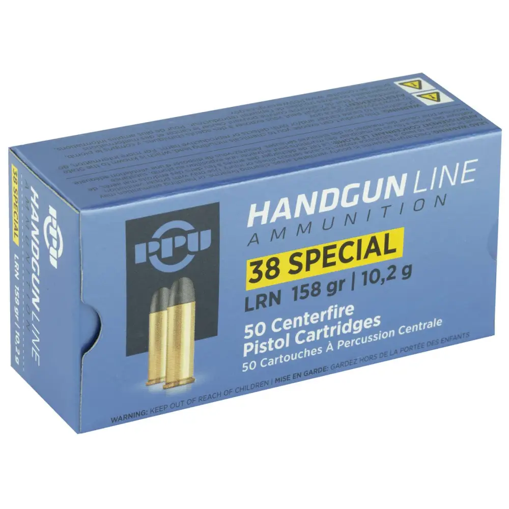Prvi Partizan 38 Special 158GR Lead Round Nose 50RD