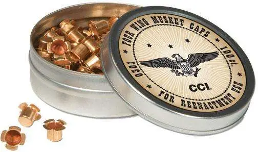 Cci Civil War Reenactment Musket Caps 100CT