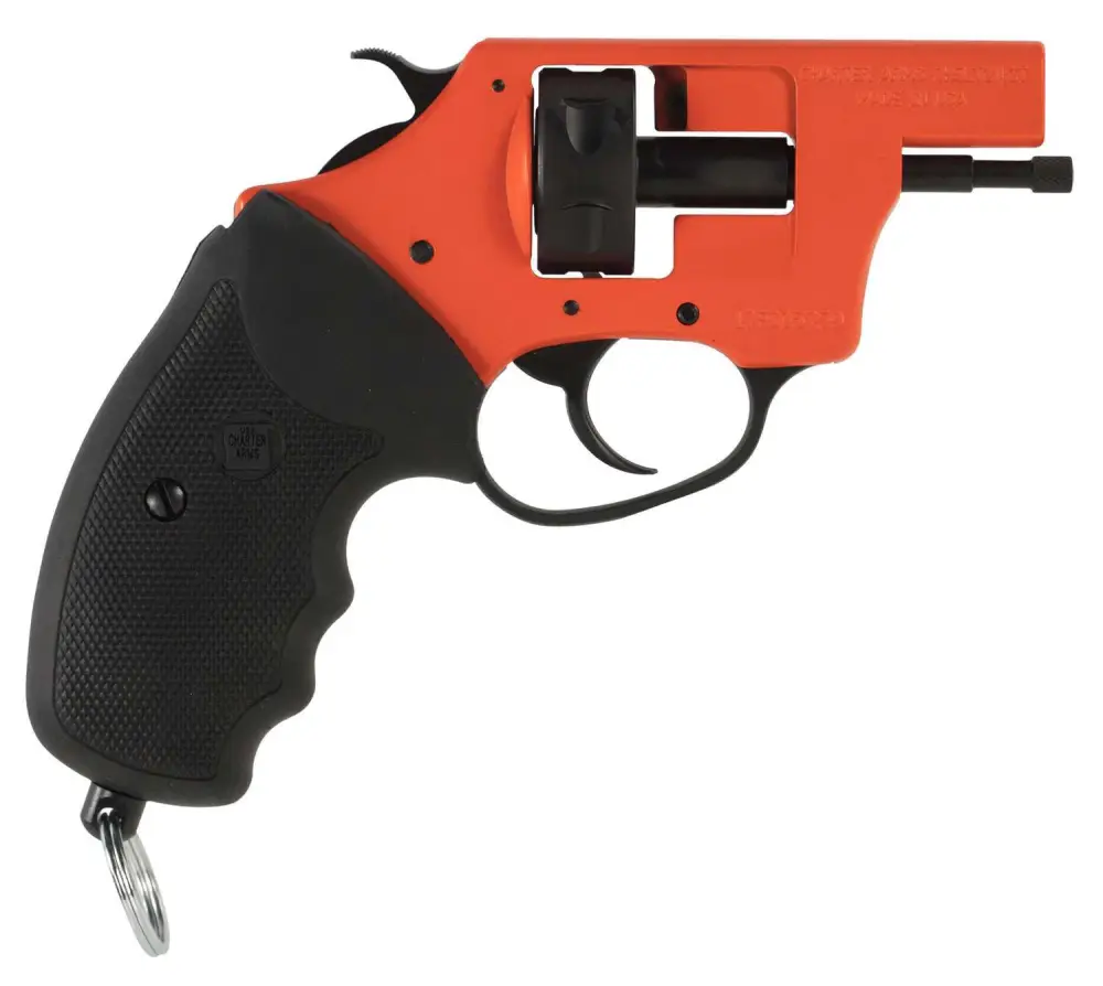 Charter Arms Pro 209 209 Primer Starter Pistol 6RD Black/orange