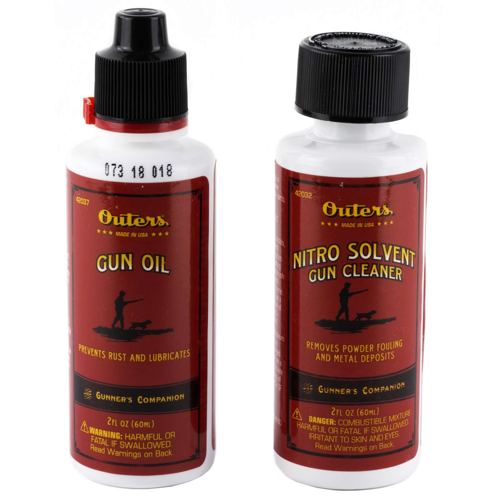 Outers .22 Cal Rifle Cleaning Kit With Aluminum Rod