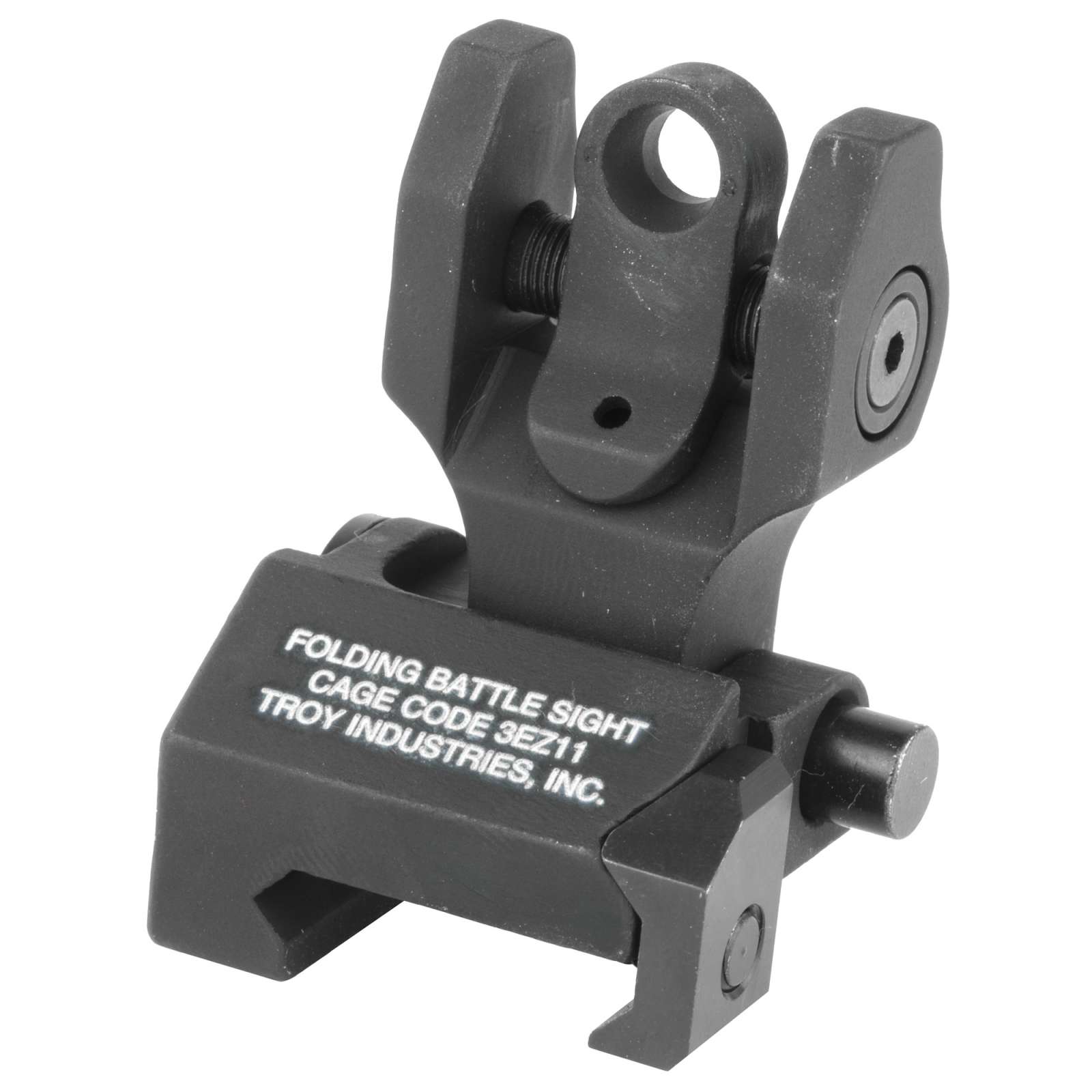 Troy Tritium Rear Folding Sight Black