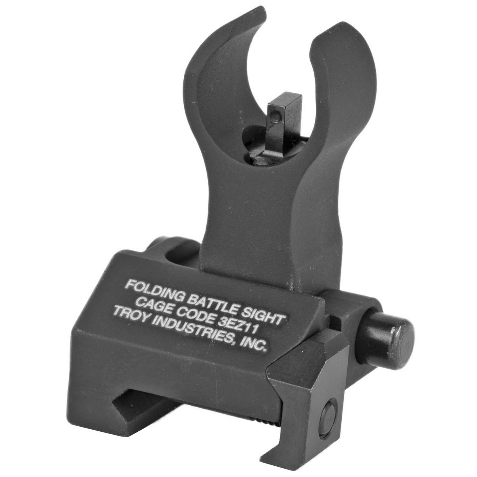 Troy Tritium Front Folding Hk Style Battle Sight Black