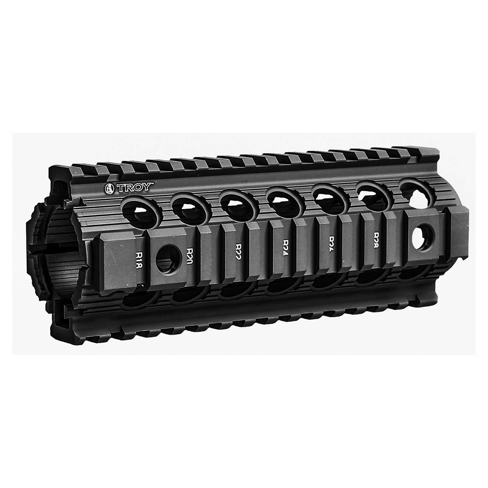Troy Rail System Drop-in Battlerail for AR-15 7 Black