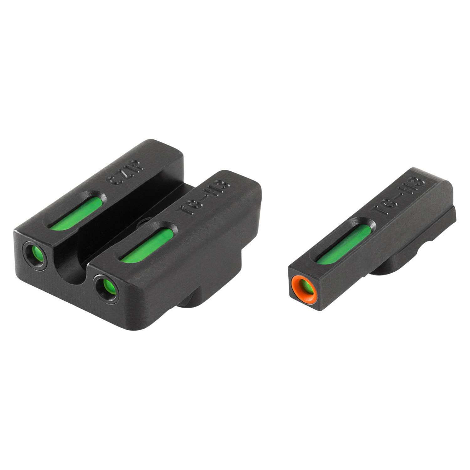 Truglo Tfx Pro Sight Set for Cz 75 - Green/orange Outline