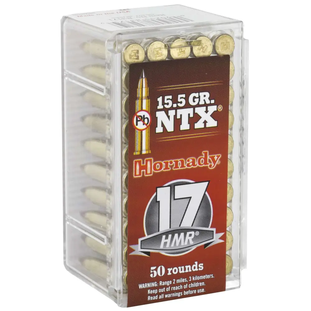 Hornady Varmint Express 17 Hmr 15.5GR Ntx 50RD