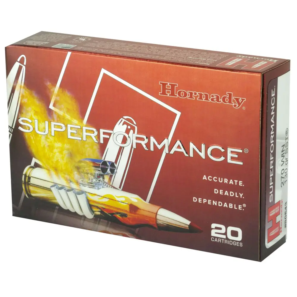 Hornady Superformance .270 Win 130GR Sst 20RD Box - Image 2