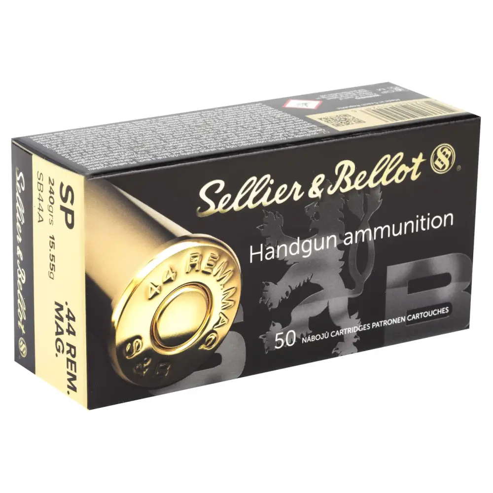 Sellier & Bellot 44 Rem Mag 240 Gr Soft Point 50-RD