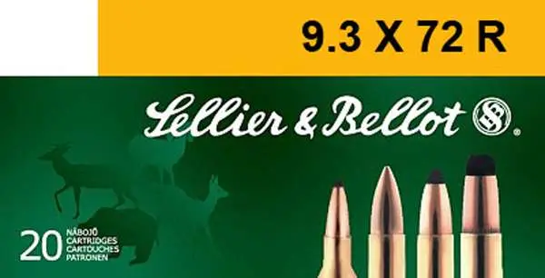 Sellier & Bellot 9.3X72R 193GR Soft Point 20-RD