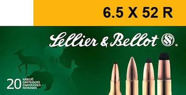 Sellier & Bellot 6.5X52R 117GR Soft Point 20-RD