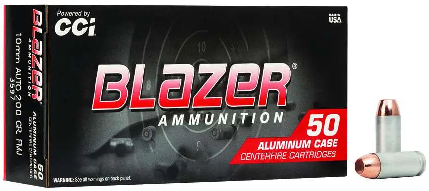 Cci/speer/kinetic 10mm Auto 200gr FMJ – 50rd