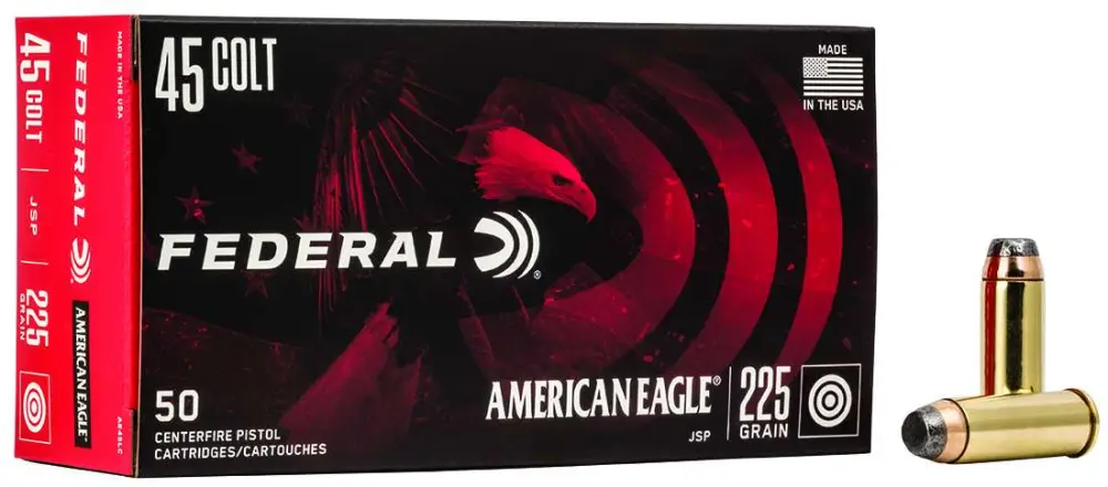 Federal American Eagle 45 Colt 225GR Jacketed Soft Point 50RD