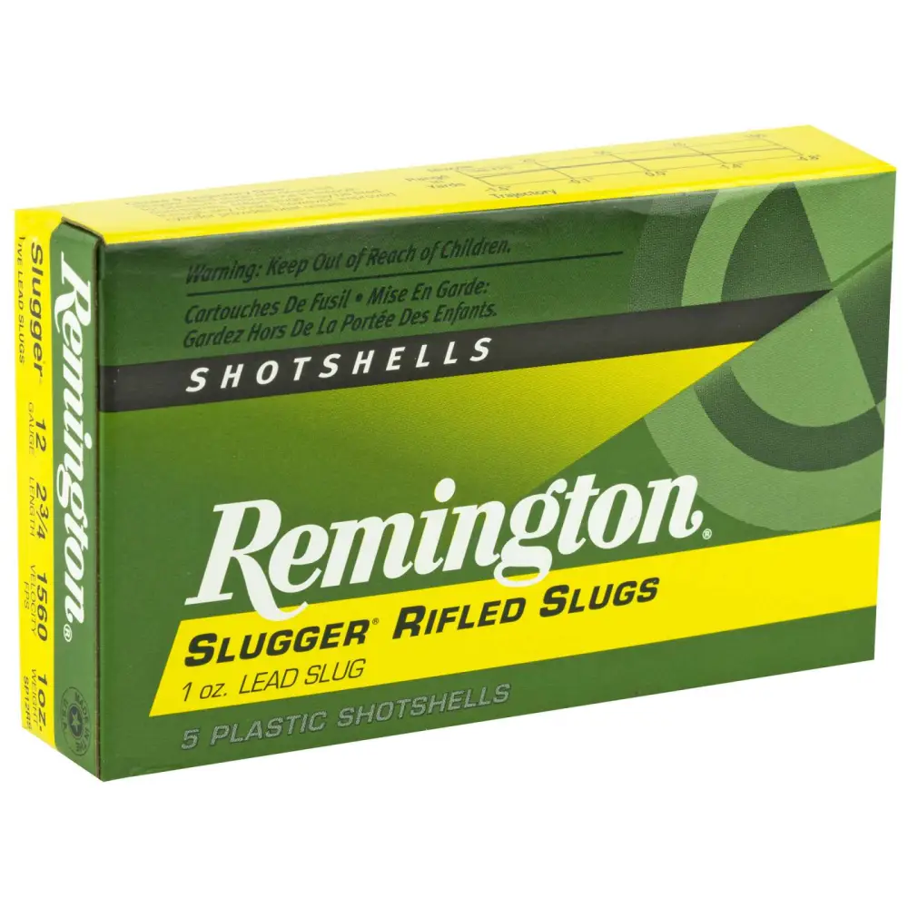 Remington Slugger 12GA 2.75 1OZ Rifled Slug 5RD