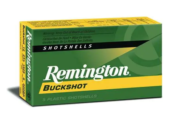 Remington 12GA 2-3/4IN 27PEL 4 Buckshot 5RD
