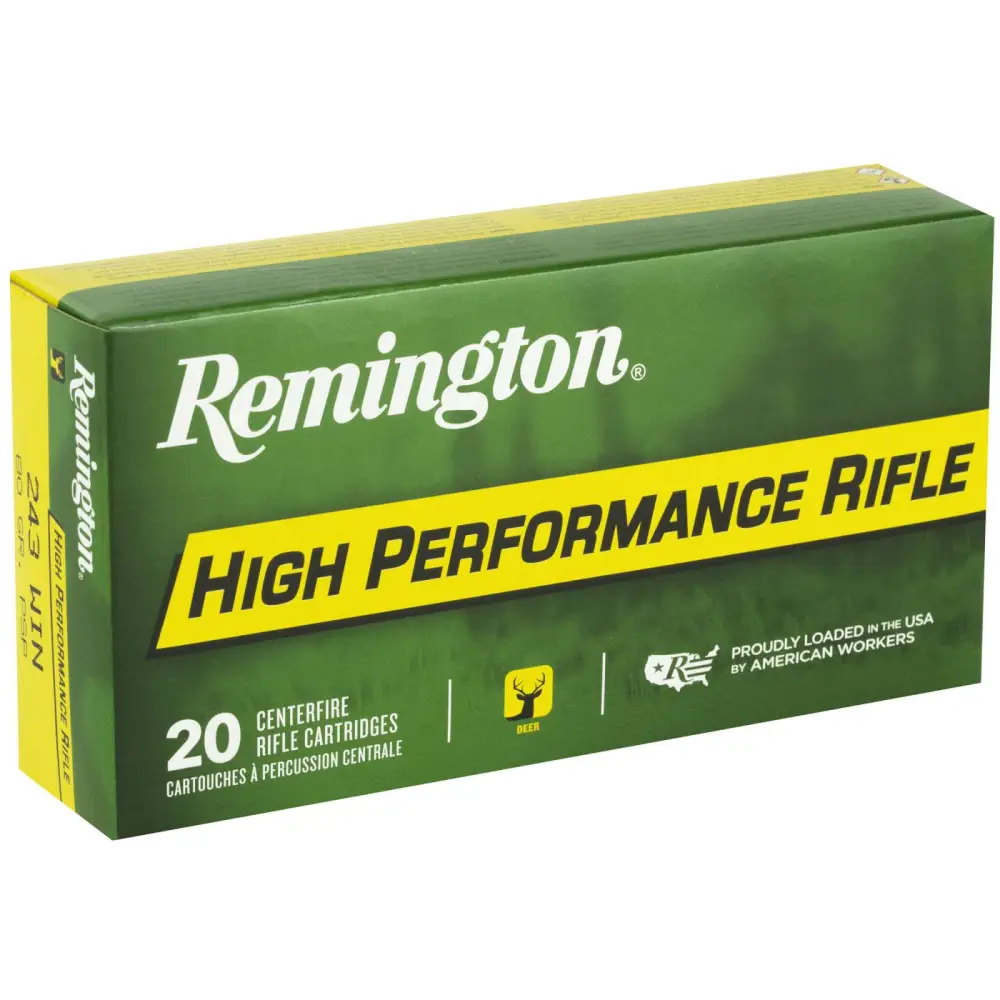 Remington 243 Win 80GR Psp 20RD