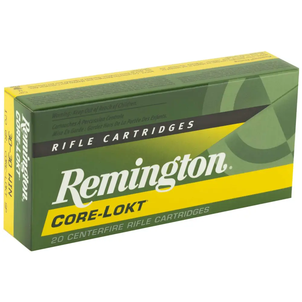 Remington 30-30 Win 170GR Core-lokt Sp 20RD